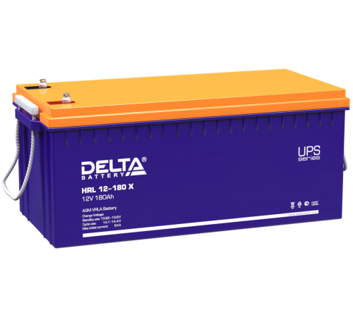 DELTA battery HRL 12-180 Х ∙ Аккумулятор 12В 180 А∙ч
