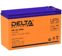 DELTA battery HR 12-34 W ∙ Аккумулятор 12В 9 А∙ч