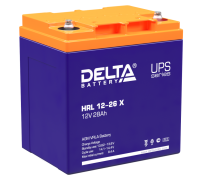 DELTA battery HRL 12-26 Х ∙ Аккумулятор 12В 28 А∙ч