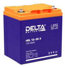 DELTA battery HRL 12-26 Х ∙ Аккумулятор 12В 28 А∙ч