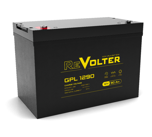 ReVolter GPL 1290 ∙ Аккумулятор 12В 90 А∙ч