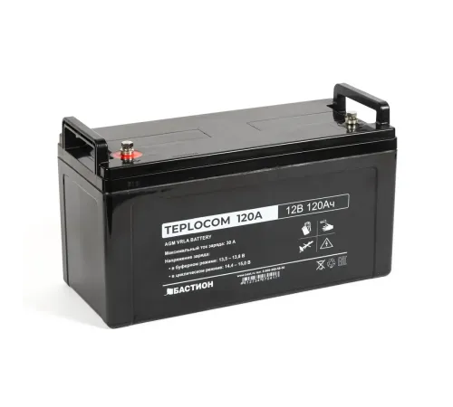 TEPLOCOM 120Ач Бастион