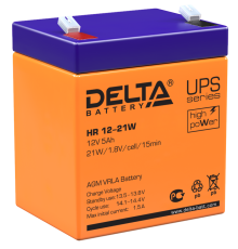 DELTA battery HR 12-21 W ∙ Аккумулятор 12В 5 А∙ч