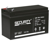 Security Force SF 1207 ∙ Аккумулятор 12В 7 А∙ч