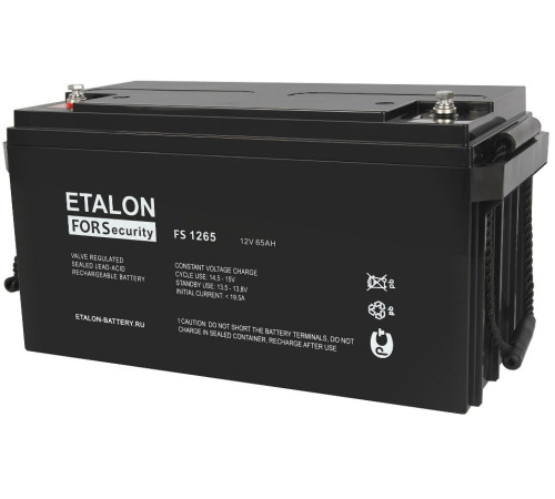 ETALON Battery FS 1265 ∙ Аккумулятор 12В 65 А∙ч