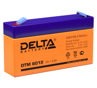 DELTA battery DTM 6012 ∙ Аккумулятор 6В 1,2 А∙ч