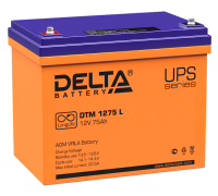 DELTA battery DTM 1275 L ∙ Аккумулятор 12В 75 А∙ч