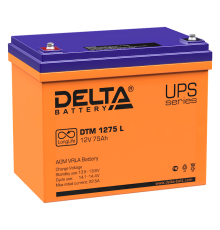 DELTA battery DTM 1275 L ∙ Аккумулятор 12В 75 А∙ч