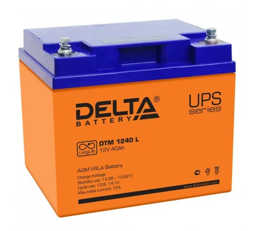 DTM 1240 L герметизированный аккумулятор Delta