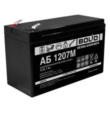 Болид АБ 1207М ∙ Аккумулятор 12В 7 А∙ч