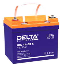 DELTA battery HRL 12-33 Х ∙ Аккумулятор 12В 33 А∙ч