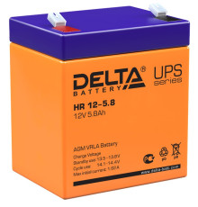 DELTA battery HR 12-5.8 ∙ Аккумулятор 12В 5,8 А∙ч