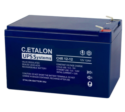 ETALON Battery CHR 12-12 ∙ Аккумулятор 12В 12 А∙ч