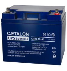 ETALON Battery CHRL 12-40 ∙ Аккумулятор 12В 40 А∙ч