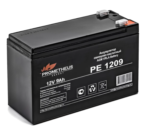 Prometheus Energy PE 1209 ∙ Аккумулятор 12В 9 А∙ч