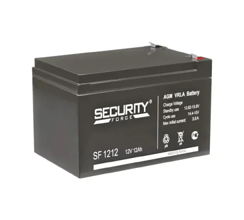 SF 1212 необслуживаемый аккумулятор Security Force