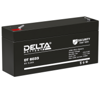 DELTA battery DT 6033 (125) ∙ Аккумулятор 6В 3,3 А∙ч
