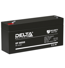 DELTA battery DT 6033 (125) ∙ Аккумулятор 6В 3,3 А∙ч
