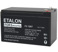 ETALON Battery FS 1207 ∙ Аккумулятор 12В 7 А∙ч