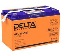 DELTA battery GEL 12-100 ∙ Аккумулятор 12В 100 А∙ч