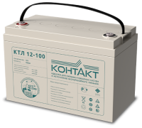Контакт КТЛ 12-100 ∙ Аккумулятор 12В 100 А∙ч