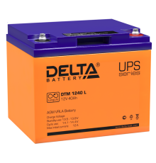 DELTA battery DTM 1240 L ∙ Аккумулятор 12В 40 А∙ч