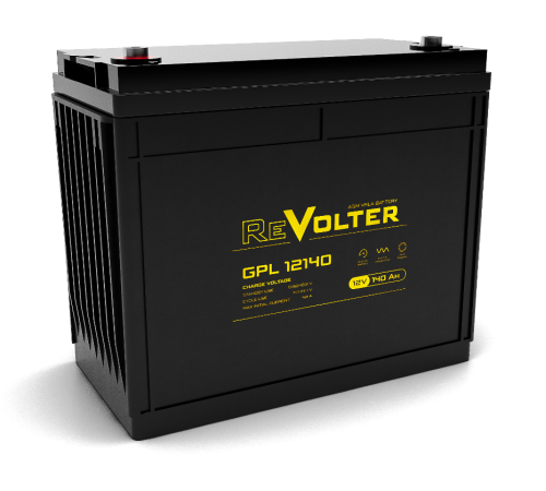 ReVolter GPL 12140 ∙ Аккумулятор 12В 140 А∙ч
