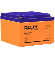 DELTA battery GEL 12-26 ∙ Аккумулятор 12В 26 А∙ч