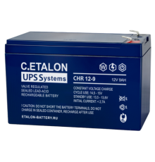 ETALON Battery CHR 12-9 ∙ Аккумулятор 12В 9 А∙ч