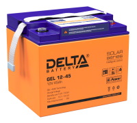 DELTA battery GEL 12-45 ∙ Аккумулятор 12В 45 А∙ч