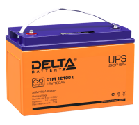 DELTA battery DTM 12100 L ∙ Аккумулятор 12В 100 А∙ч