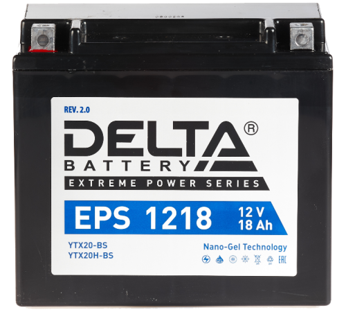 DELTA battery EPS 1218 ∙ Аккумулятор 12В 18 А∙ч