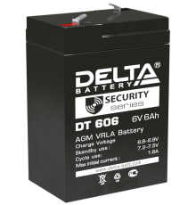 DELTA battery DT 606 ∙ Аккумулятор 6В 6 А∙ч