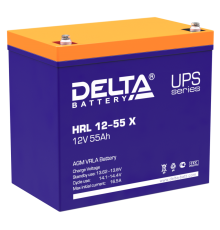 DELTA battery HRL 12-55 Х ∙ Аккумулятор 12В 55 А∙ч