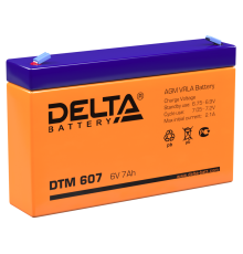 DELTA battery DTM 607 ∙ Аккумулятор 6В 7 А∙ч