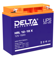 DELTA battery HRL 12-18 Х ∙ Аккумулятор 12В 18 А∙ч