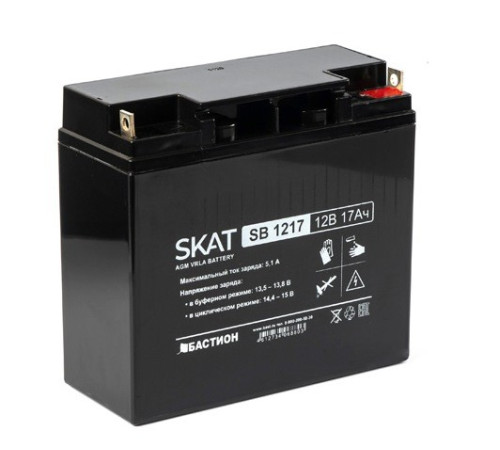 Бастион SKAT SB 1217 ∙ Аккумулятор 12В 17 А∙ч (2536)