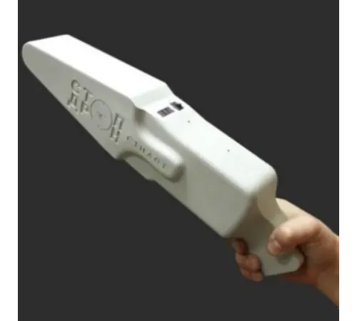 СТОПДРОН-СТИЛЕТ-2.5 портативный направленный прерыватель сигнала БПЛА с действием до 1000 метров