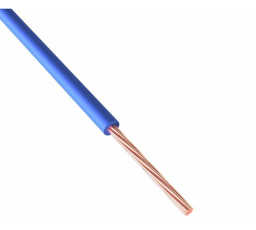 Rexant 01-6505 ∙ Провод ПГВА REXANT 1х0.75 мм², синий, бухта 100 м