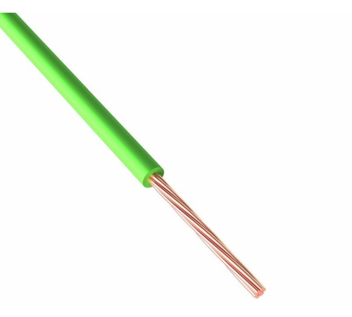 Rexant 01-6513 ∙ Провод ПГВА REXANT 1х0.50 мм², зеленый, бухта 100 м