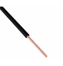 Rexant 01-6506-1 ∙ Провод ПГВА REXANT 1х0.75 мм², Cu, черный, бухта 200 м ∙ кратно 200 метр