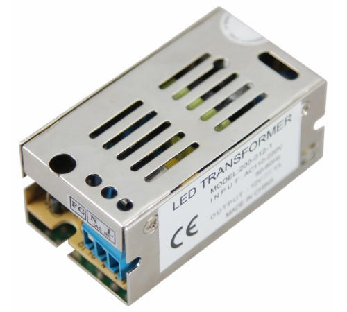 200-012-1 ∙ Источник питания 220 V AC/12 V DC 1 A 12 W, без влагозащиты (IP23) Rexant