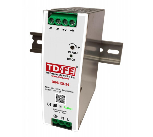 Faraday DIN120-24 (120W/24V/DIN)