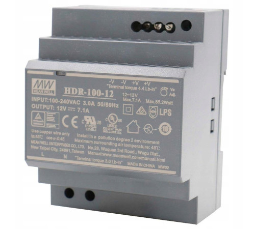 Mean Well HDR-100-12