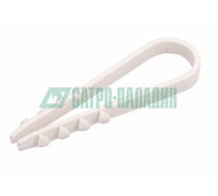 07-4501-2 ∙ Дюбель-хомут нейлоновый PROconnect 5-10 мм, белый, упаковка 100 шт.