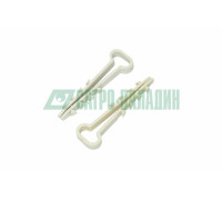 07-4611 ∙ Дюбель-хомут нейлоновый прямоугольный PROconnect 5-10 мм, белый, упаковка 100 шт.