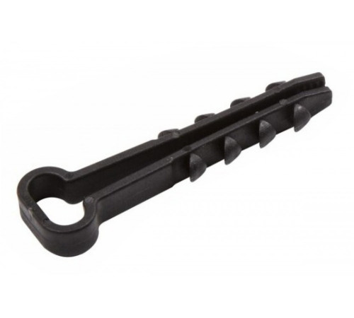 Rexant 07-4609 ∙ Дюбель-хомут нейлоновый прямоугольный REXANT 5-8 мм, черный, упаковка 100 шт.