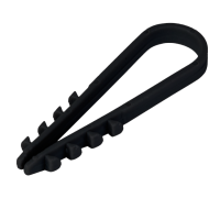 07-4521 ∙ Дюбель-хомут нейлоновый PROconnect 5-10 мм, черный, упаковка 100 шт.