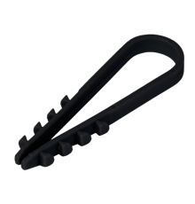 07-4521 ∙ Дюбель-хомут нейлоновый PROconnect 5-10 мм, черный, упаковка 100 шт.
