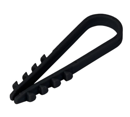 07-4521 ∙ Дюбель-хомут нейлоновый PROconnect 5-10 мм, черный, упаковка 100 шт.
